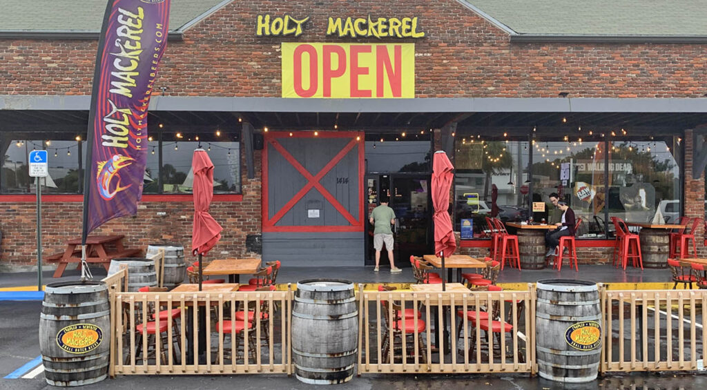 Holy Mackerel Small Batch Beers located at 1414 NE 26th St, Wilton Manors, FL 33305