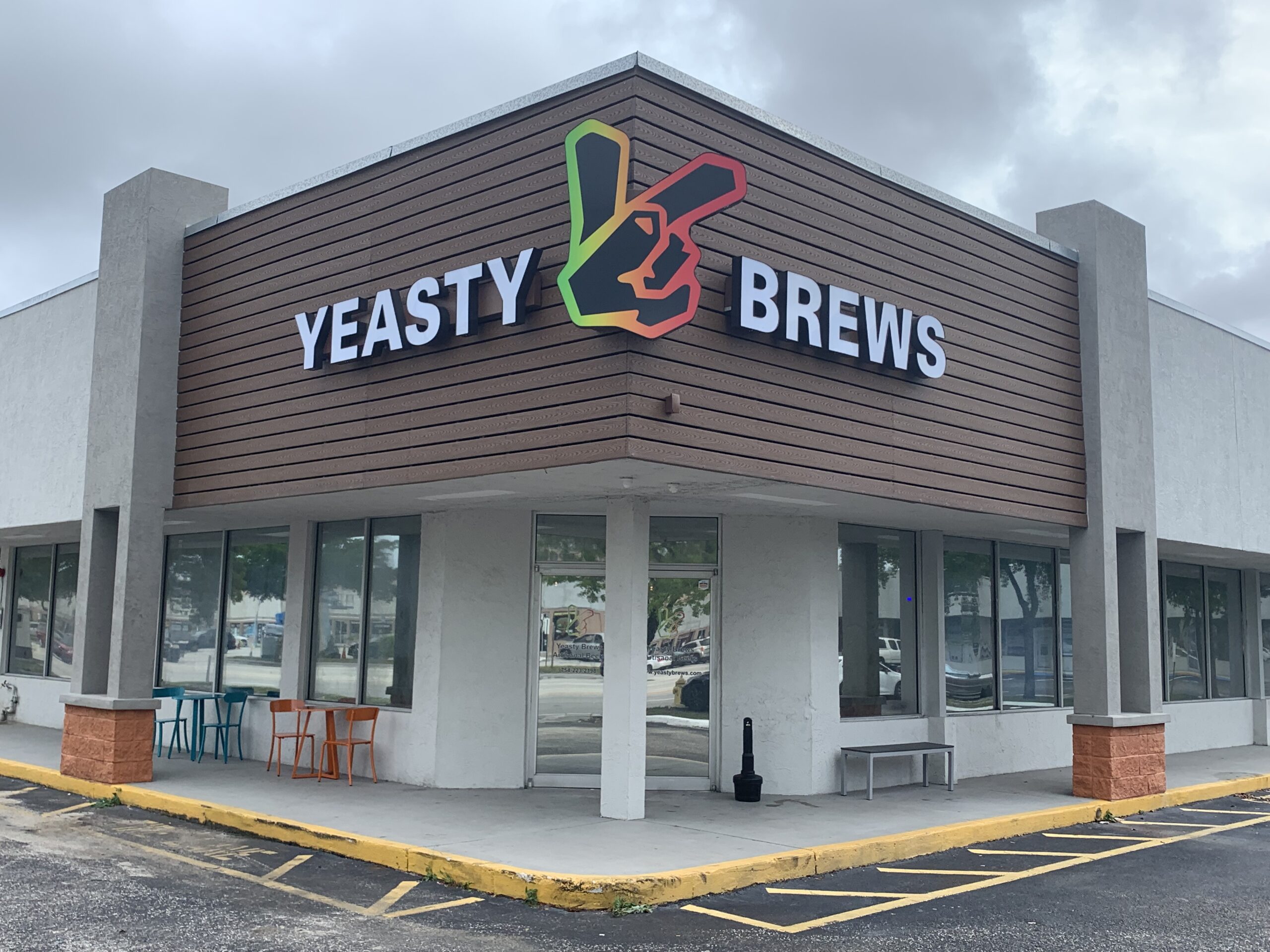 Yeasty Brews store front.