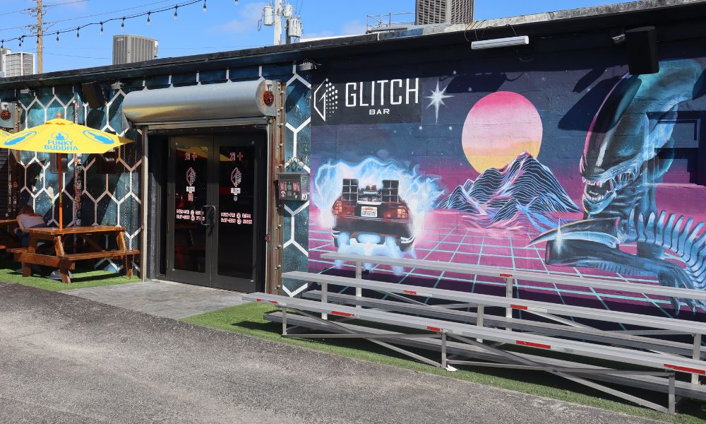 Glitch Bar- Video Game Bar, Flagler Village Fort Lauderdale